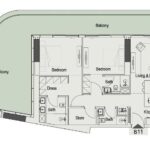 Floor Plan 2 Bhk