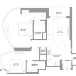 Grundriss 2Bhk