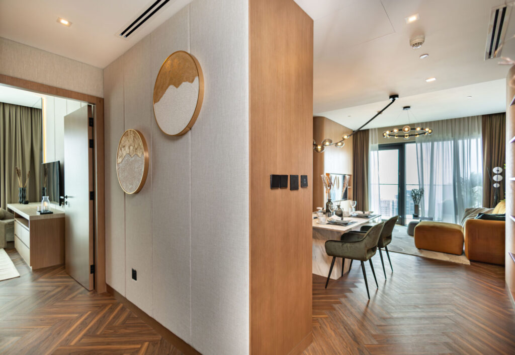 Hallway and Dining Room