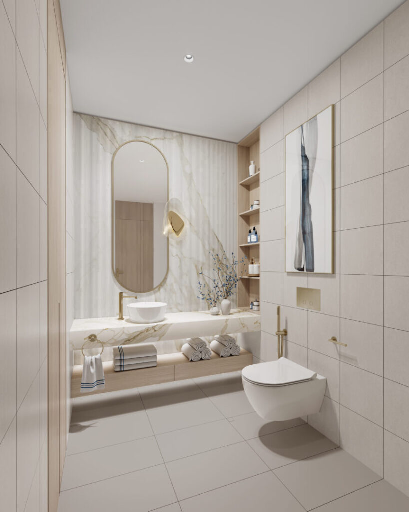 IMTIAZ - Beach Walk 3 - Powder room 1