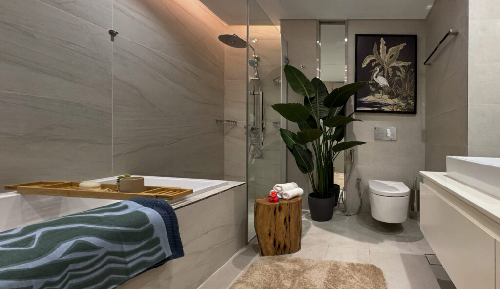 Master bathroom