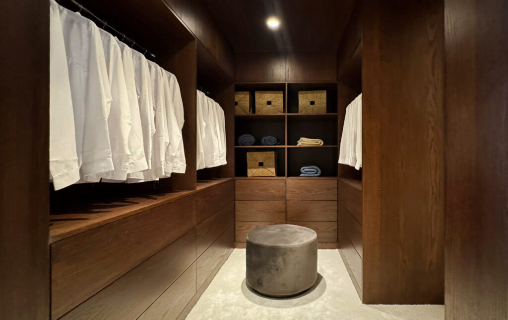 Master bedroom wardrobe