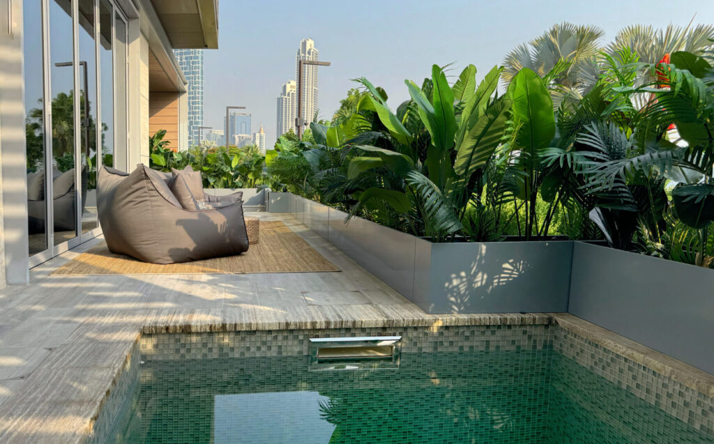 Pool terrace