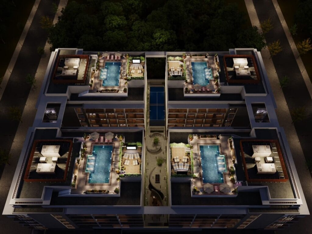 Rooftop Night