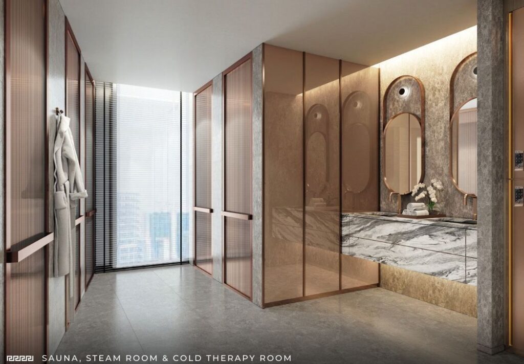 Sauna, Steam Room and Cold Therapy Room