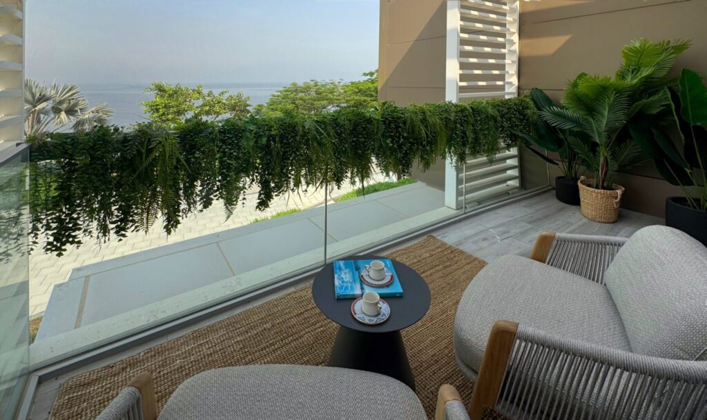 Terrace on second floor
