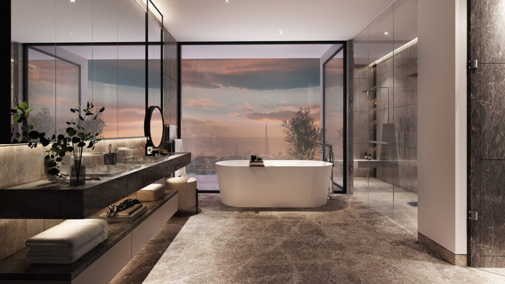 The Sanctuary - Master Bath