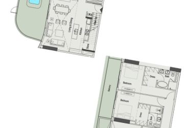 Floor Plan 4 BHK Duplex