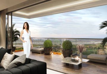 Linving and Balcony